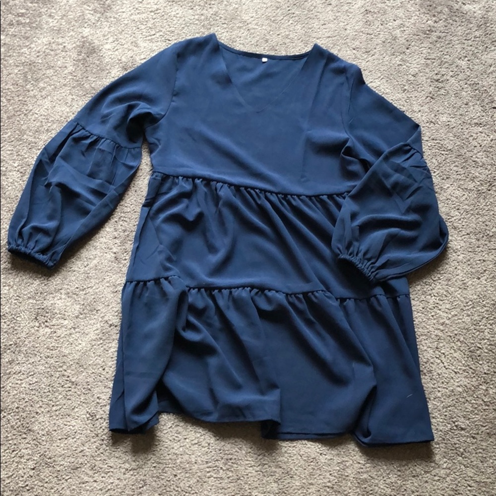 Amoretu | Long Sleeves Tunic Dress - NWOT - Picture 4 of 7